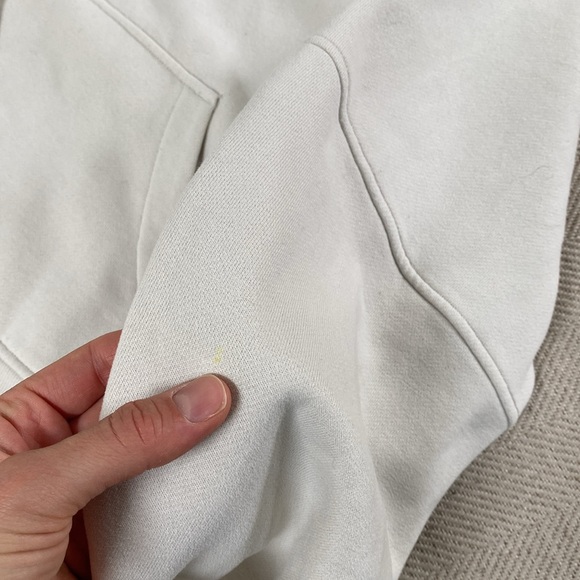 Lululemon Scuba Oversized Half-Zip Hoodie Natural Ivory - Picture 9 of 11